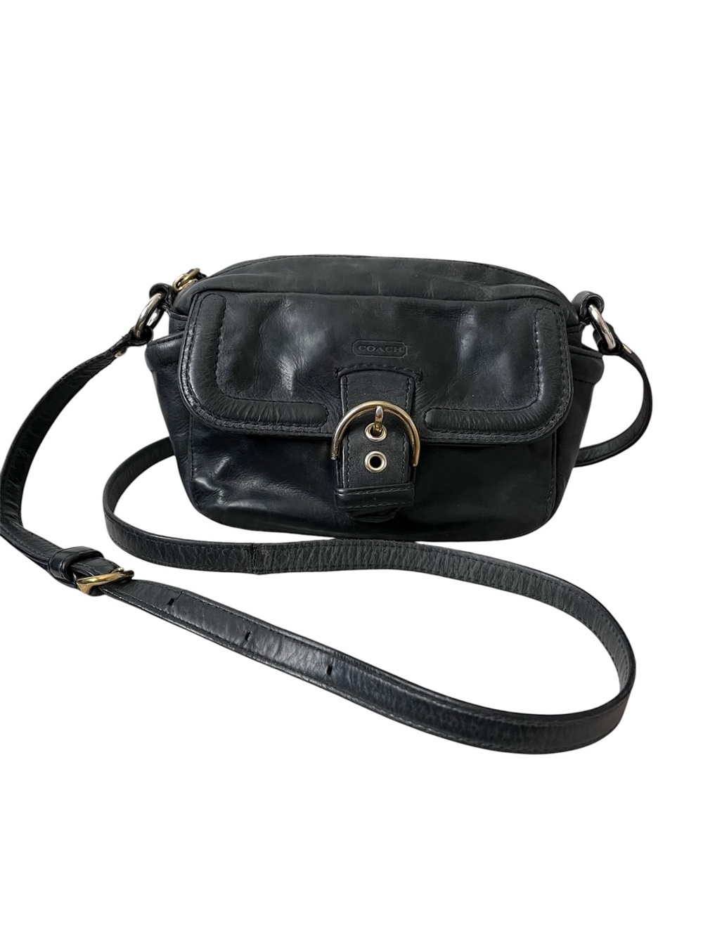 Coach Campbell Leather Crossbody Bag